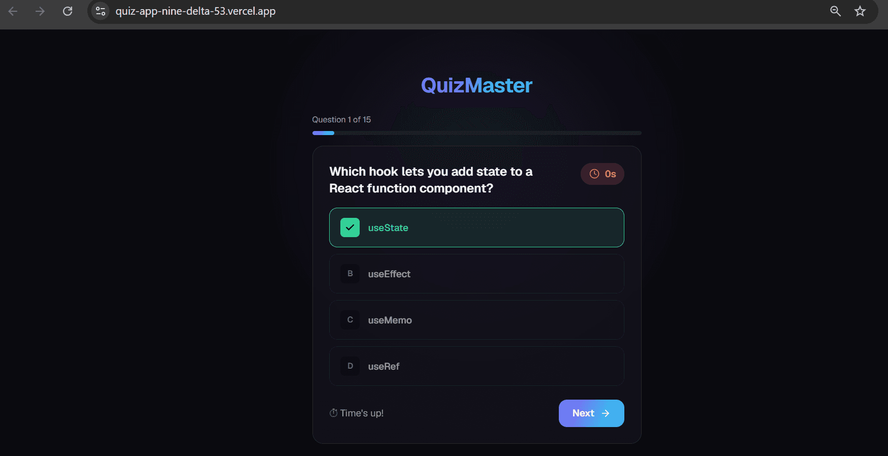 QuizMaster