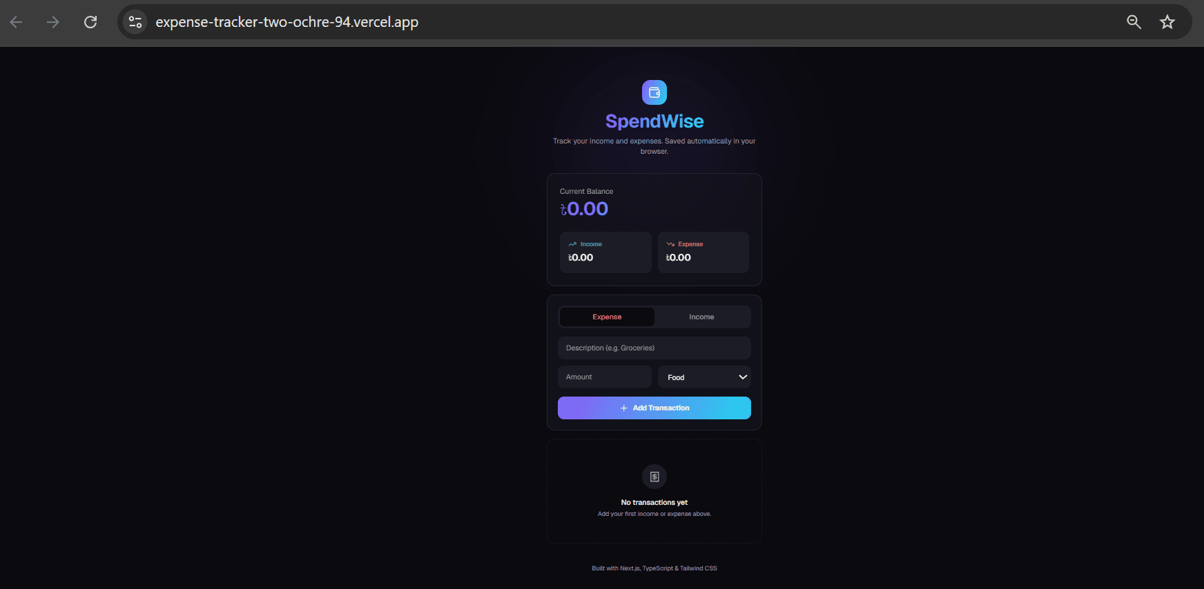 SpendWise
